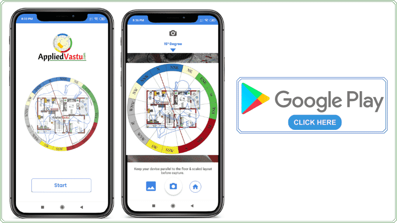 Vastu Compass - Online Free Vastu compass App - Vastu shastra Compass - Vastu directions -  AppliedVastu